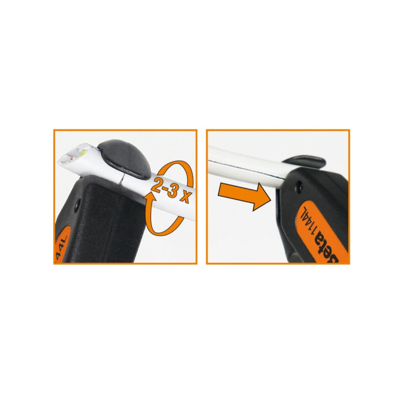 Beta Cable Stripping Tool With Adjustable Blade Depth For Transverse And Longitudinal Stripping - 1144L - WEB-011440050 - Beta - Trade Counter Direct