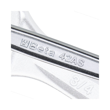 Beta Combination Wrench 1/4 Inch Open And Offset Ring Ends - 42AS - 42AS 1/4 - WEB-000421106 - Beta - Trade Counter Direct