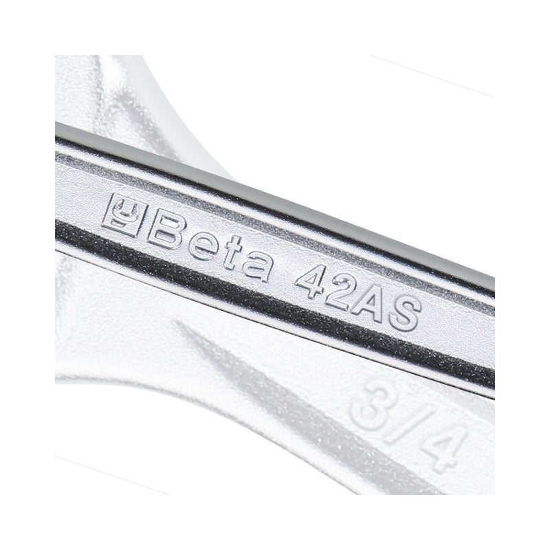 Beta Combination Wrench 1/4 Inch Open And Offset Ring Ends - 42AS - 42AS 1/4 - WEB-000421106 - Beta - Trade Counter Direct