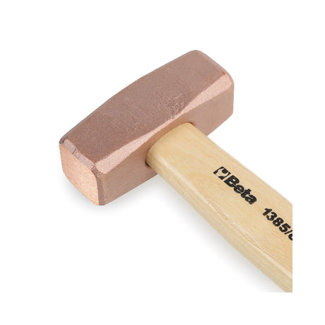 Beta Copper Head Hammer With Wooden Shaft - 1385 600 - WEB-013850406 - Beta - Trade Counter Direct