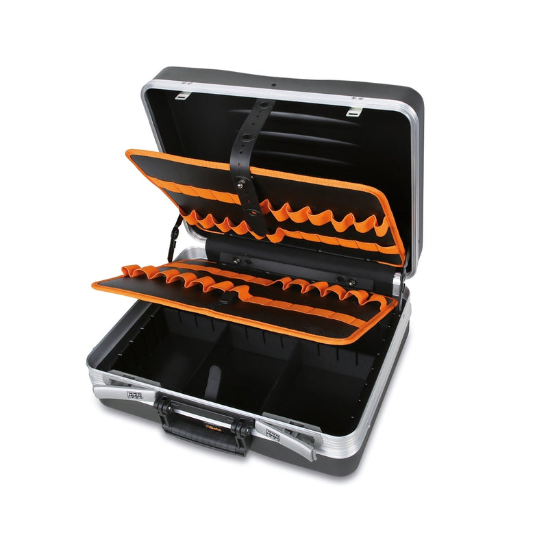 Beta Empty Polypropylene Tool Case With Tool Panels And Removable Partitions - 2028/VV - WEB-020280010 - Beta - Trade Counter Direct