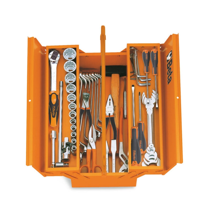 Beta Empty Tool Box 450 X 200 X 160 Mm - C19 - 2119 - C19L - 2119L - WEB-021190001 - Beta - Trade Counter Direct