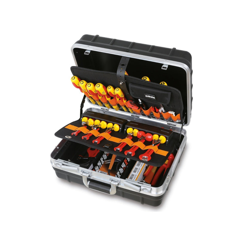 Beta Empty Tool Trolley With Telescopic Handle And Tool Panels - 2036/TV - WEB-020360000 - Beta - Trade Counter Direct