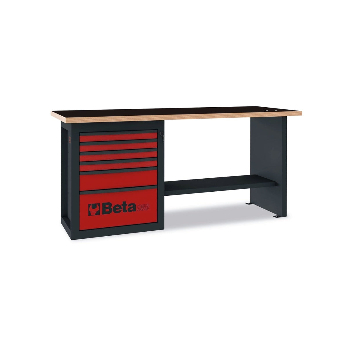 Beta Endurance Workbench With 6 - Drawer Chest - C59A - C59A - C59A - O - WEB-059000011 - Beta - Trade Counter Direct