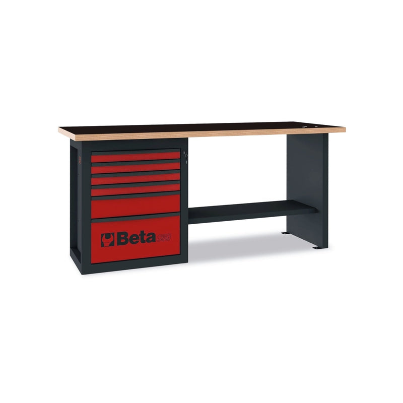 Beta Endurance Workbench With 6 - Drawer Chest - C59A - C59A - C59A - O - WEB-059000011 - Beta - Trade Counter Direct