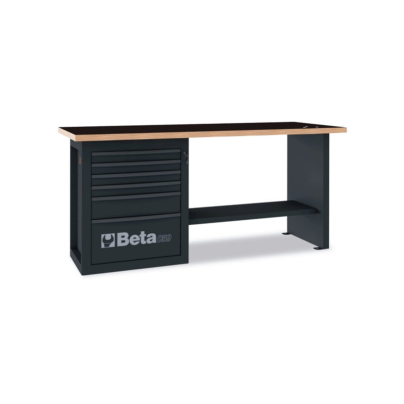 Beta Endurance Workbench With 6 - Drawer Chest - C59A - C59A - C59A - O - WEB-059000011 - Beta - Trade Counter Direct