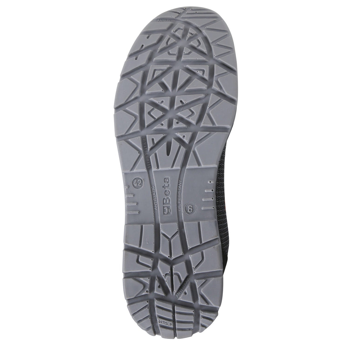 Beta Fabric Safety Ankle Shoe Size 43 With Quick Opening System And Heel Stability Support - 7323SA - 7323SA 43 - WEB-073230443 - Beta - Trade Counter Direct