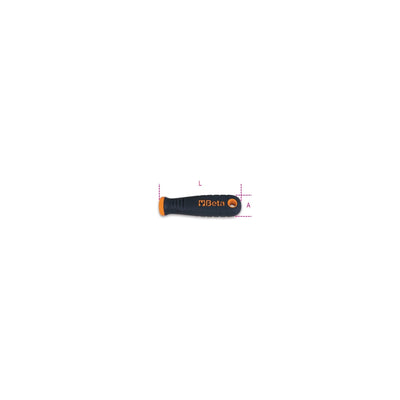 Beta File Handles 150 - 200 Mm (6 - 8 In) - 1719BMR - 1719BMR/1B - WEB-017190953 - Beta - Trade Counter Direct