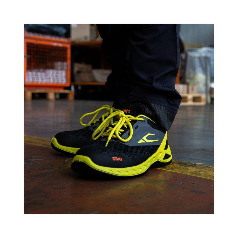 Beta Fitevolution Highly Breathable Mesh Fabric Safety Shoe Size 42 - 7270Y - 7270Y 42 - WEB-072700142 - Beta - Trade Counter Direct