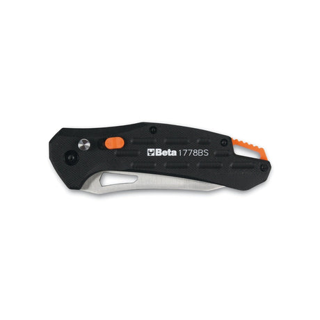 Beta Foldaway Knife With Serrated Blade - 1778BS - WEB-017780035 - Beta - Trade Counter Direct