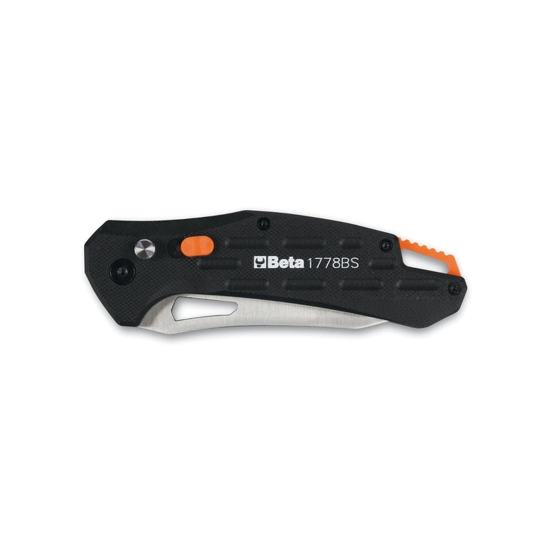 Beta Foldaway Knife With Serrated Blade - 1778BS - WEB-017780035 - Beta - Trade Counter Direct