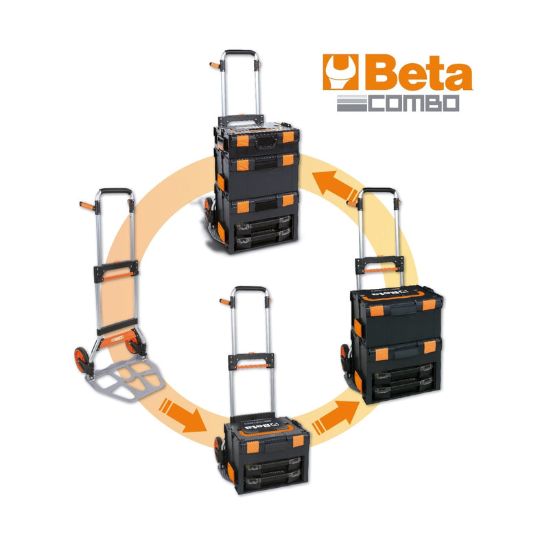 Beta Folding Tool Trolley - C99P - WEB-099000101 - Beta - Trade Counter Direct