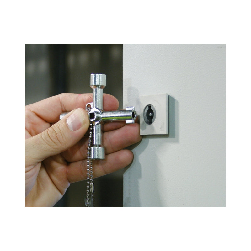 Beta Four - Way Wrench For Control Panel Operators - 1600Q 8 - WEB-016000010 - Beta - Trade Counter Direct