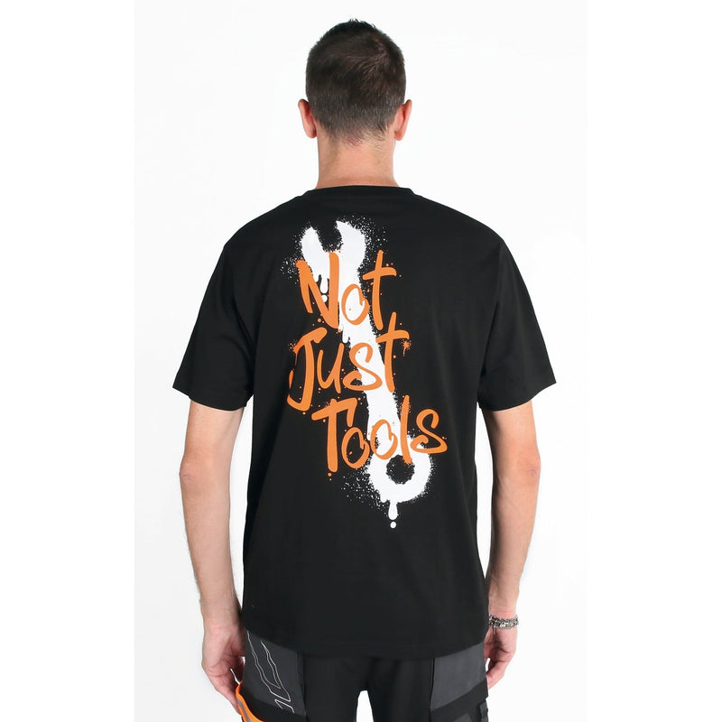 Beta Graffiti Print Cotton T-Shirt Black Size S - 7548D - 7548D S - WEB-075480601 - Beta - Trade Counter Direct