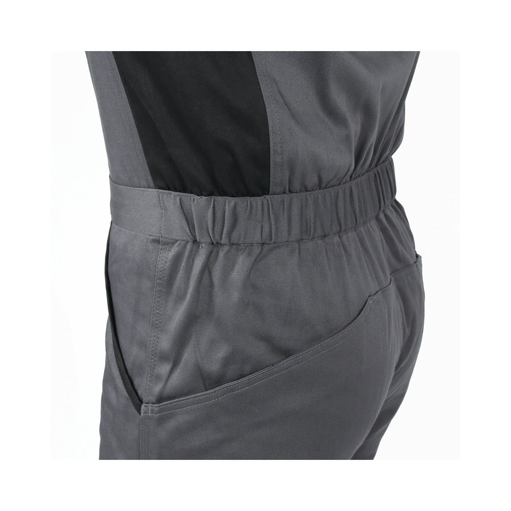 Beta Grey Cotton Stretch Work Overalls Size L - 7935MG - 7935MG L - WEB-079350403 - Beta - Trade Counter Direct