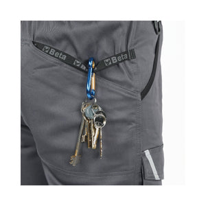 Beta Grey Cotton Stretch Work Overalls Size L - 7935MG - 7935MG L - WEB-079350403 - Beta - Trade Counter Direct