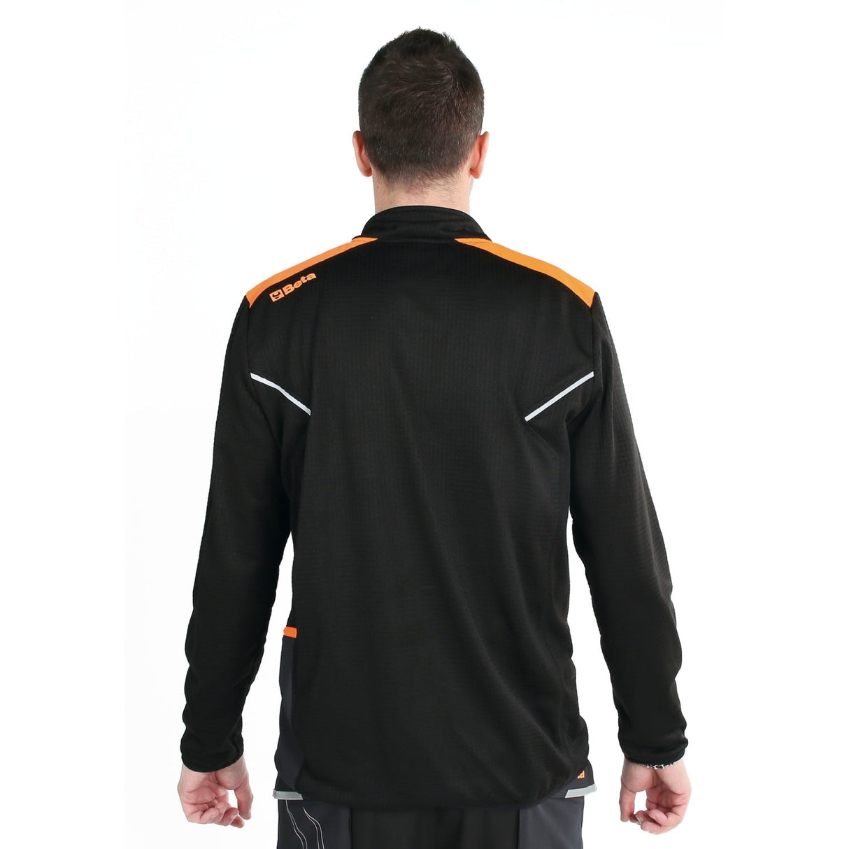 Beta Grid Microfleece Sweater - 7563N L - WEB-075630003 - Beta - Trade Counter Direct
