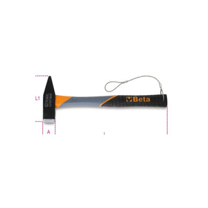 Beta H - Safe Mechanic's Hammer With Fibre Shaft H - Safe 500 G - 1370T - HS - 1370T - HS 500 - WEB-013704650 - Beta H - SAFE - Trade Counter Direct