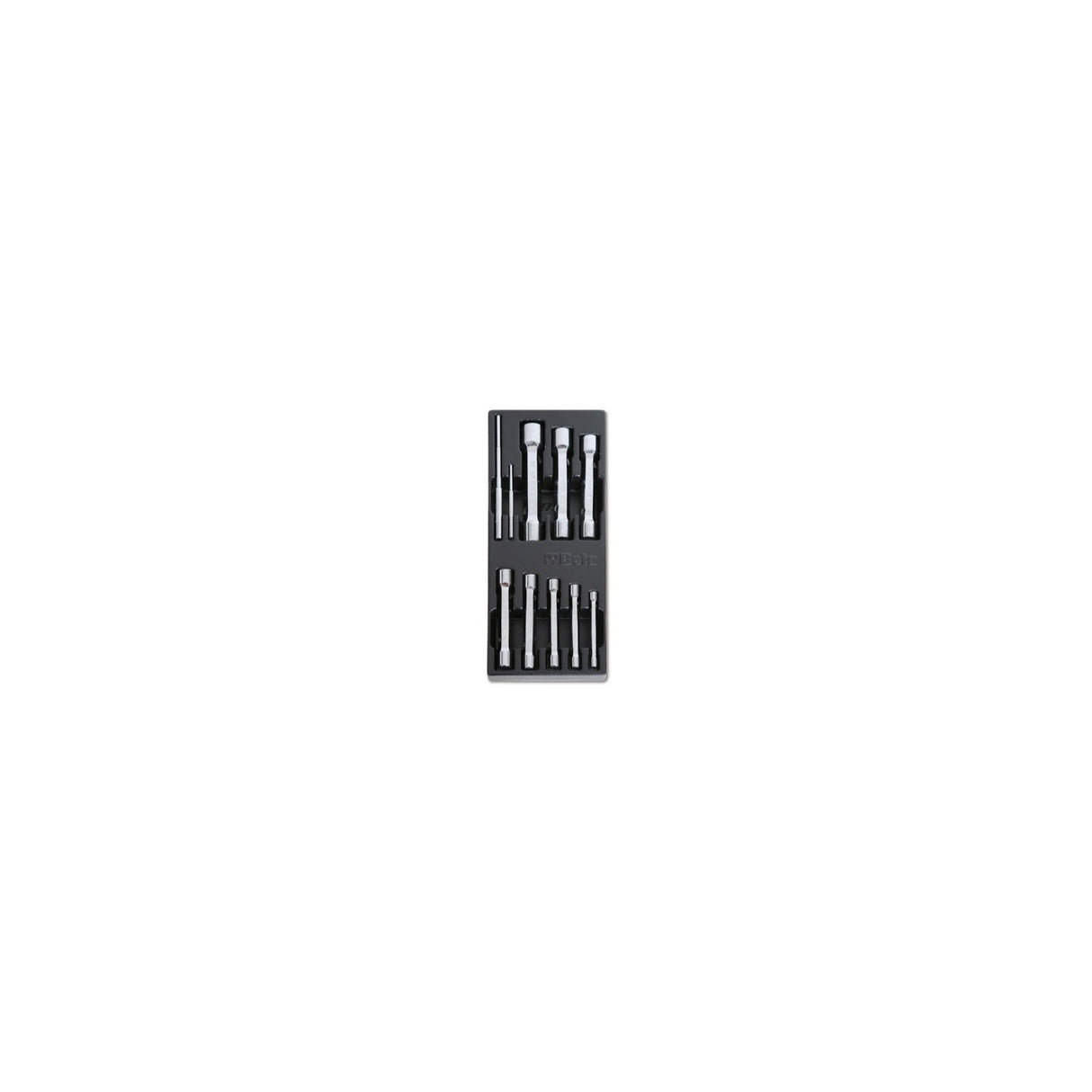 Beta Hard Thermoformed Tray With 10 Tubular Socket Wrenches - 930 - T73 - WEB-024240073 - Beta - Trade Counter Direct