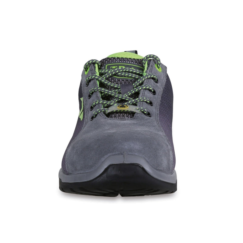 Beta Highly Breathable Mesh And Suede Safety Shoe With Heel Stability Support Size 35 - 7316NG - 7316NG 35 - WEB-073160635 - Beta - Trade Counter Direct