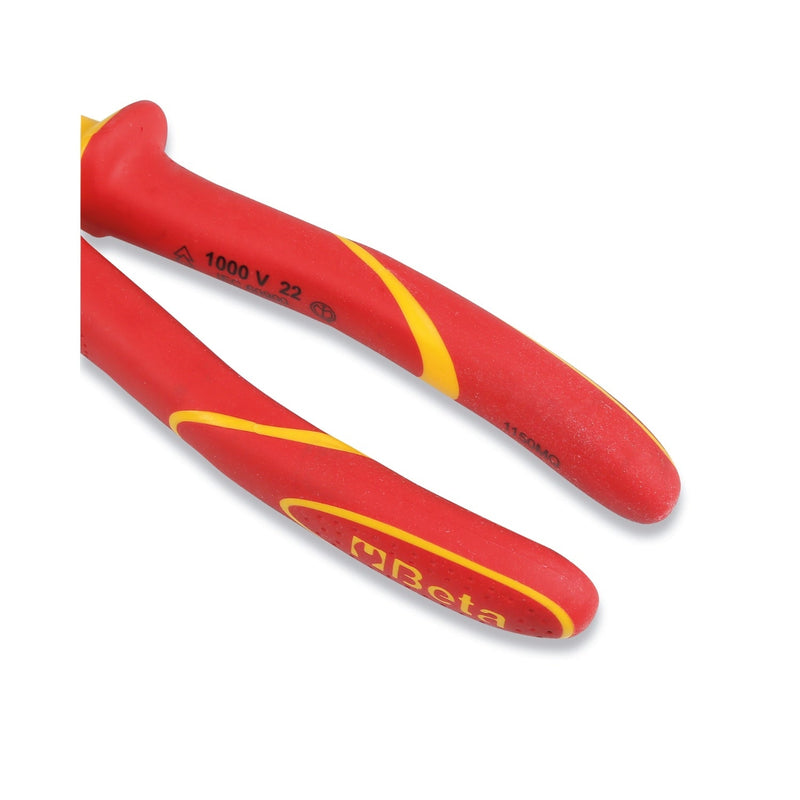 Beta Insulated Combination Pliers 160 Mm Bright Chrome - Plated - 1150MQ - 1150MQ 160 - WEB-011500496 - Beta - Trade Counter Direct