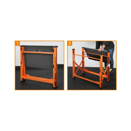Beta Light Folding Workbench 800 X 500 Mm - C56PL O - WEB-056000021 - Beta - Trade Counter Direct