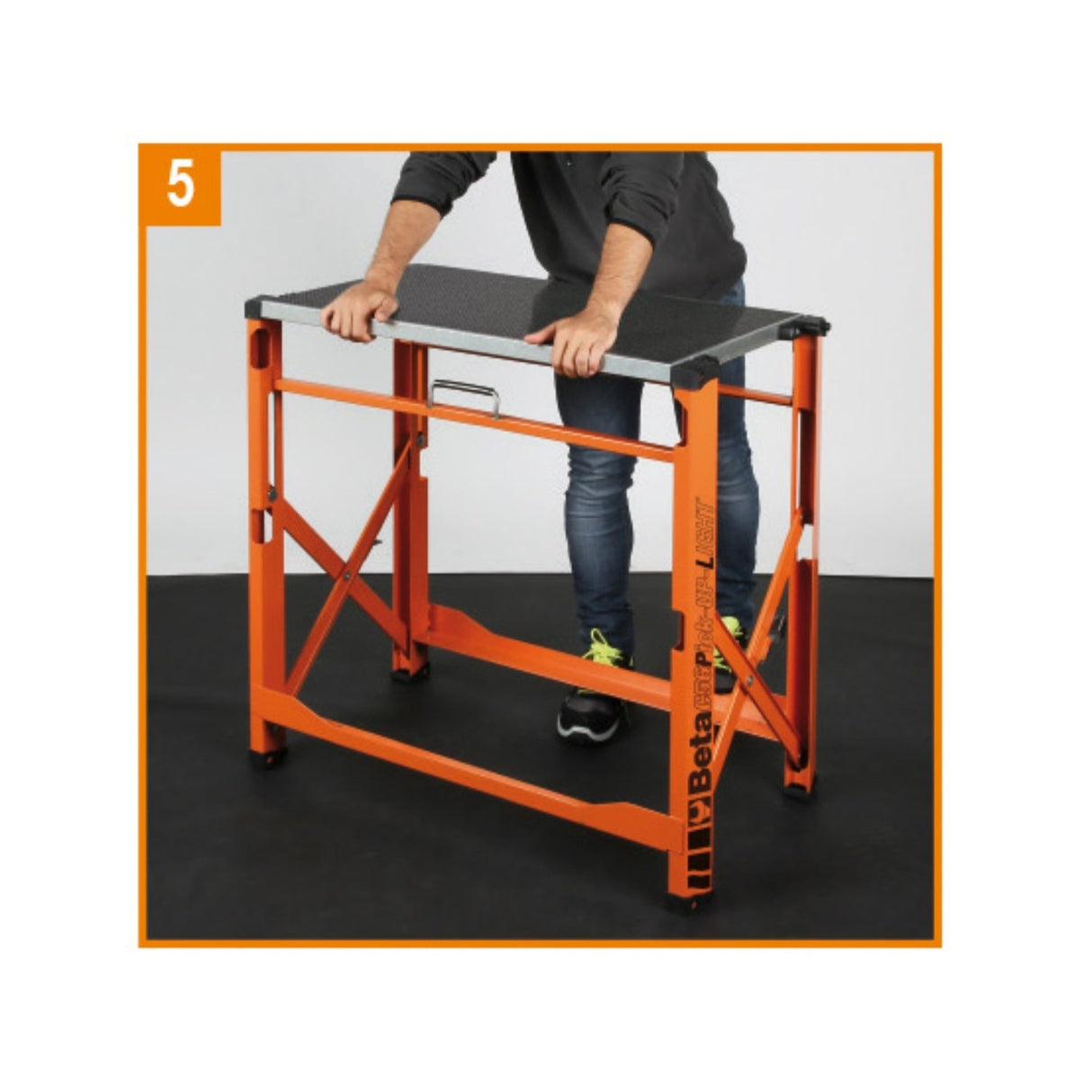 Beta Light Folding Workbench 800 X 500 Mm - C56PL O - WEB-056000021 - Beta - Trade Counter Direct