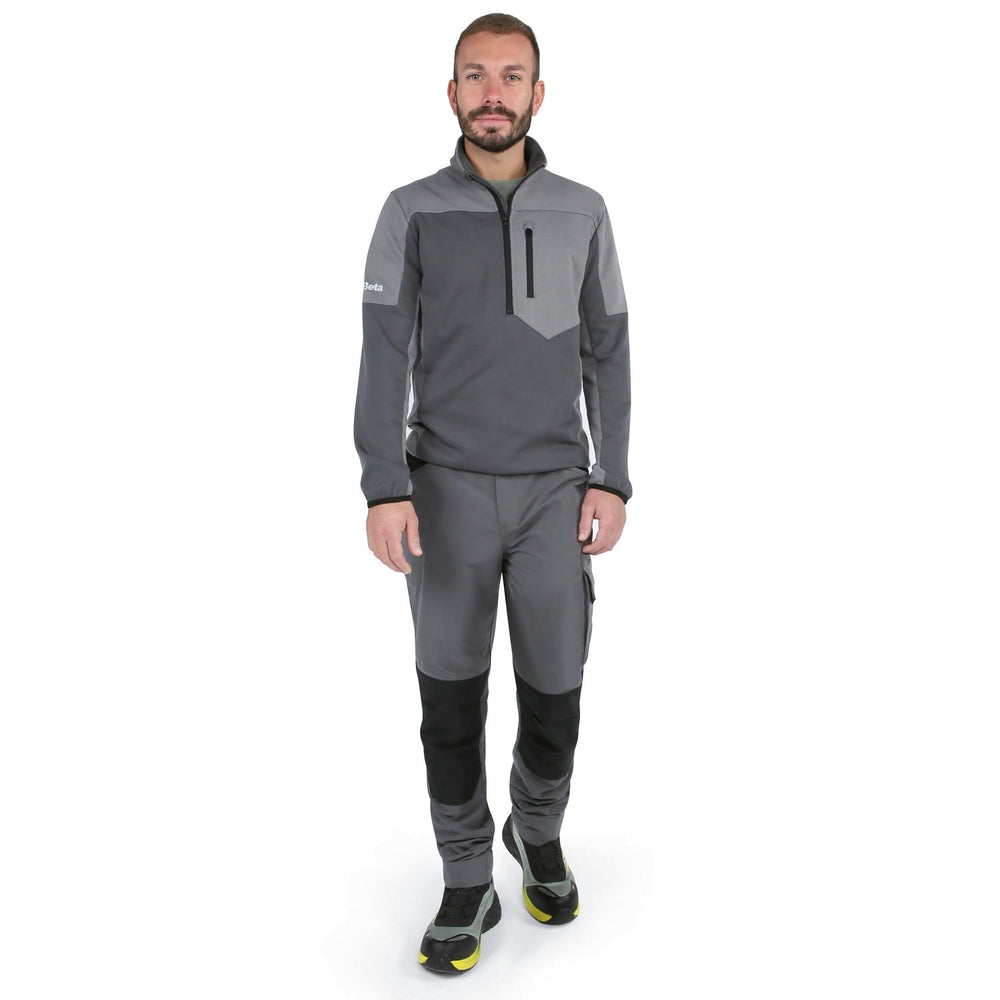Beta Lightweight Stretch Multipocket Work Trousers - 7820SG L - WEB-078200103 - Beta - Trade Counter Direct