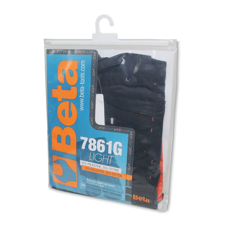 Beta Lightweight Work Bermuda Shorts Grey - 7861G XS - WEB-078610800 - Beta - Trade Counter Direct