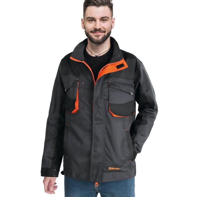 Beta Lightweight Work Jacket 2Xl Grey - 7869G - 7869G XXL - WEB-078690805 - Beta - Trade Counter Direct