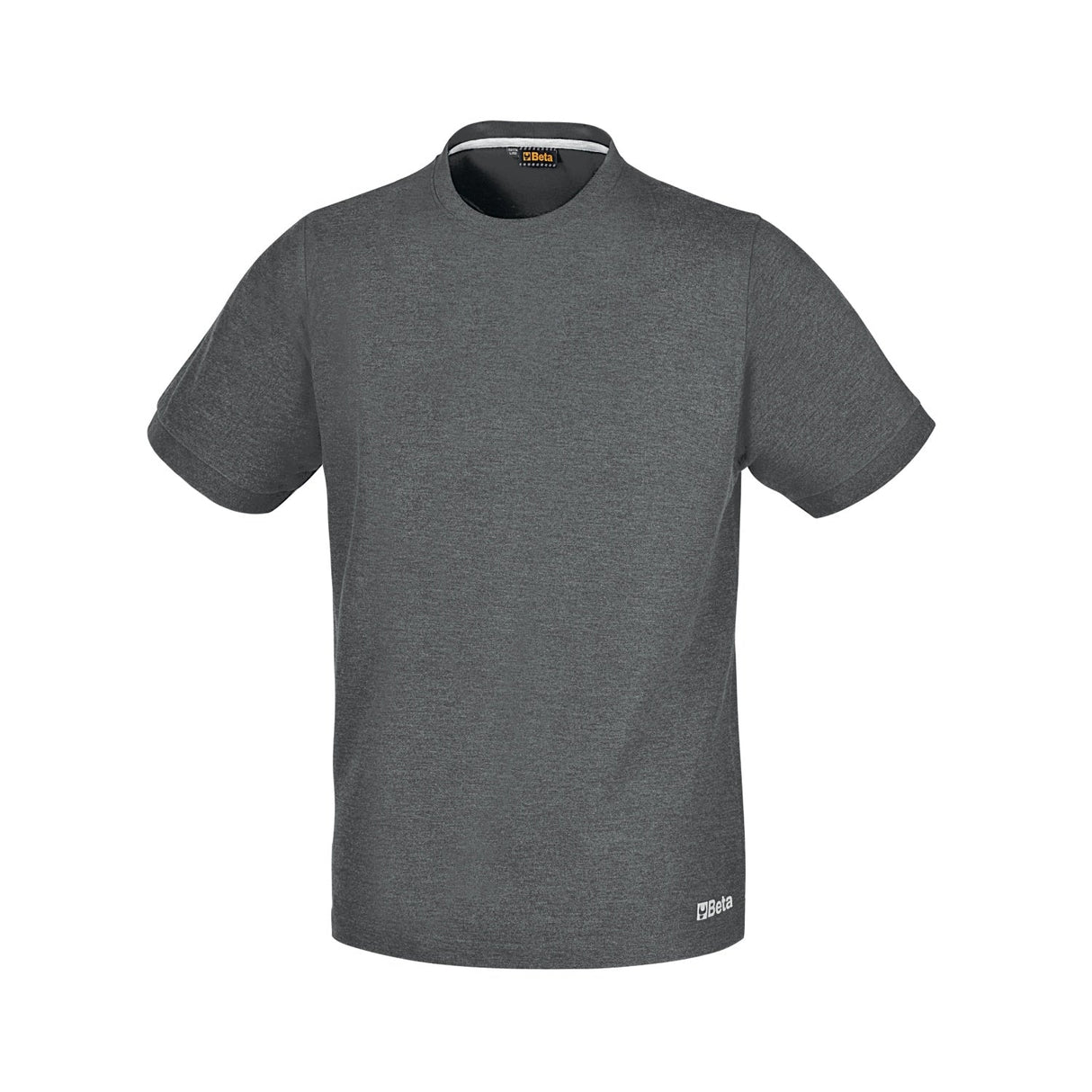 Beta Melange Grey Jersey Cotton Work T-Shirt - 7553G S - WEB-075530401 - Beta - Trade Counter Direct