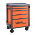 Beta Mobile roller cab with 5 drawers - RSC24/5 - RSC24/5 - R - WEB-024004053 - Beta - Trade Counter Direct