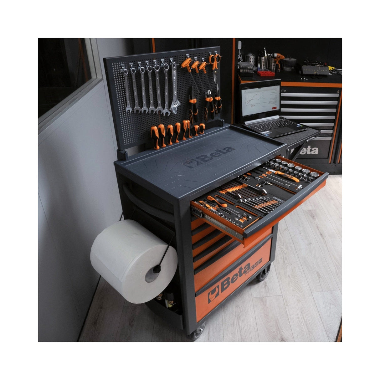 Beta Mobile roller cab with 7 drawers - RSC24/7 - RSC24/7 - FO - WEB-024004070 - Beta - Trade Counter Direct