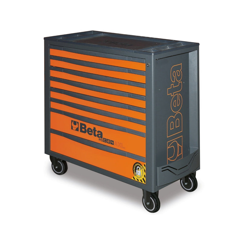 Beta Mobile roller cab with 8 drawers, with anti - tilt system, long model - RSC24AXL/8 - RSC24AXL/8 - R - WEB-024004283 - Beta - Trade Counter Direct