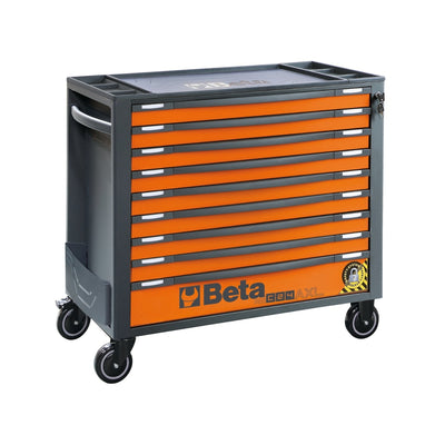 Beta Mobile roller cab with 9 drawers, with anti - tilt system, long model - RSC24AXL/9 - RSC24AXL/9 - O - WEB-024004291 - Beta - Trade Counter Direct
