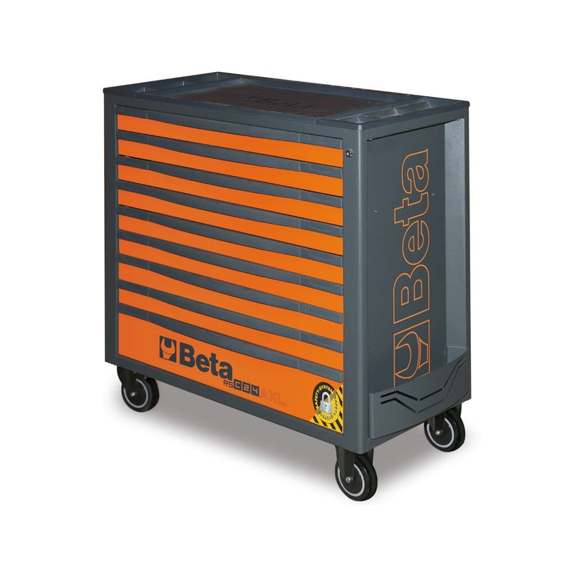 Beta Mobile roller cab with 9 drawers, with anti - tilt system, long model - RSC24AXL/9 - RSC24AXL/9 - O - WEB-024004291 - Beta - Trade Counter Direct