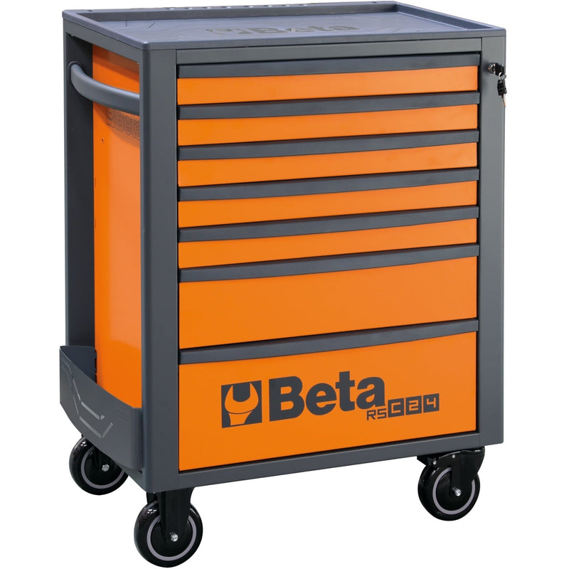 Beta Mobile Roller Cabinet With 8 Drawers And 411 - Tool Assortment - 2400 RSC24A/8 - VIL - 2400 RSC24A/8 - VIL/A - WEB-024004036 - Beta - Trade Counter Direct