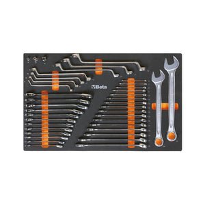 Beta Mobile Roller Cabinet With 8 Drawers And 411 - Tool Assortment - 2400 RSC24A/8 - VIL - 2400 RSC24A/8 - VIL/A - WEB-024004909 - Beta - Trade Counter Direct