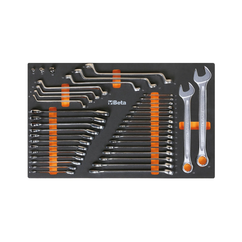 Beta Mobile Roller Cabinet With 8 Drawers And 411 - Tool Assortment - 2400 RSC24A/8 - VIL - 2400 RSC24A/8 - VIL/A - WEB-024004909 - Beta - Trade Counter Direct