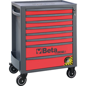 Beta Mobile Roller Cabinet With 8 Drawers And Anti - Tilt System - RSC24A/8 - RSC24A/8 - RSC24A/8 - R - WEB-024004183 - Beta - Trade Counter Direct