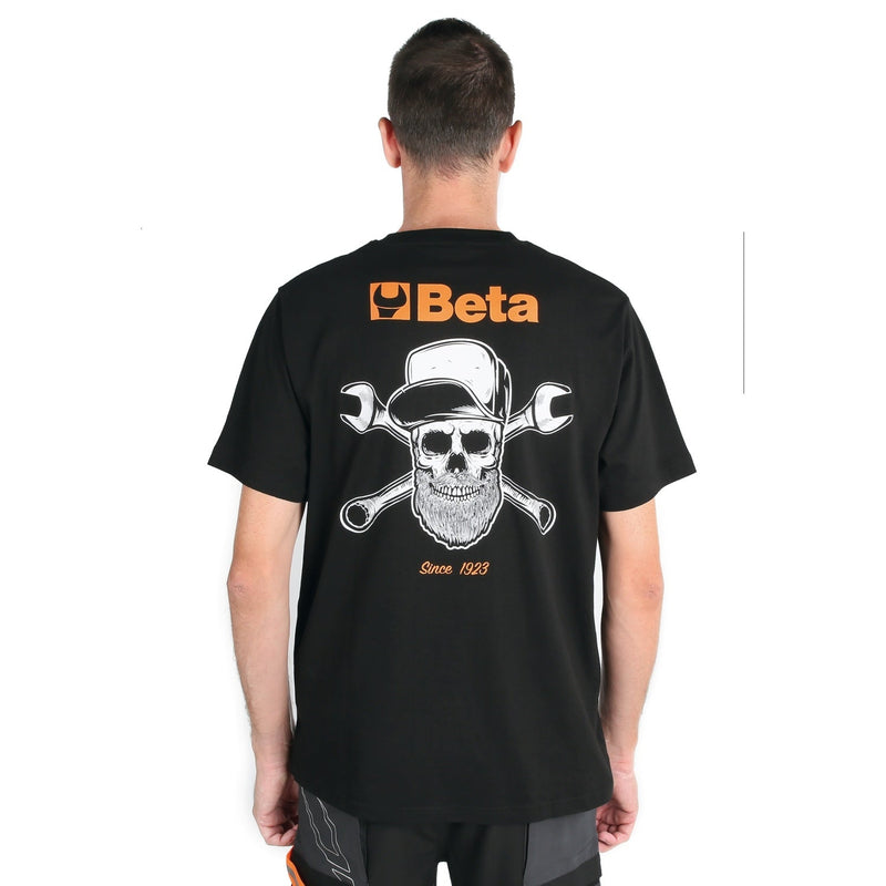 Beta Modern Print Cotton T-Shirt - 7548T XS - WEB-075480700 - Beta - Trade Counter Direct