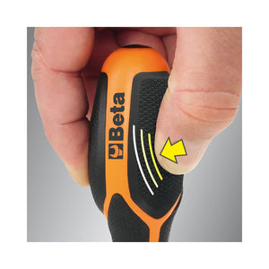 Beta Morphos Slotted Screwdriver - 1221 3X100 - WEB-012210012 - Beta - Trade Counter Direct