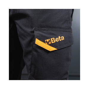 Beta Multipocket Work Trousers With Stretch Fabric Inserts - 7818G XS - WEB-078180000 - Beta - Trade Counter Direct