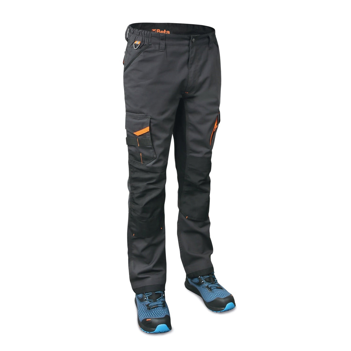 Beta Multipocket Work Trousers With Stretch Fabric Inserts - 7818G XS - WEB-078180000 - Beta - Trade Counter Direct