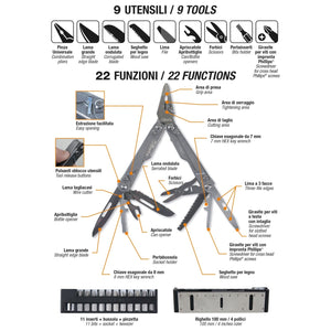 Beta Multipurpose Tool Complete With Bits And Sheath - 1778MT - WEB-017780055 - Beta - Trade Counter Direct