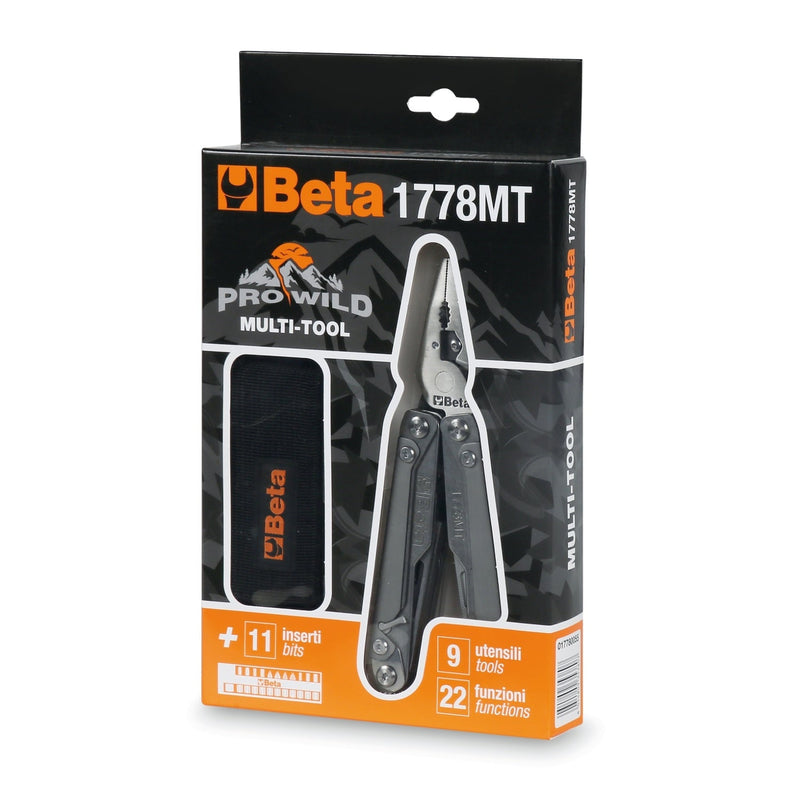 Beta Multipurpose Tool Complete With Bits And Sheath - 1778MT - WEB-017780055 - Beta - Trade Counter Direct