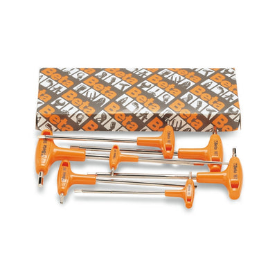 Beta Offset Hexagon Key Wrench Set With High Torque Handles, Chrome - Plated, 2.5 - 10 Mm - 96T/S - 96T/S11 - WEB-000960951 - Beta - Trade Counter Direct