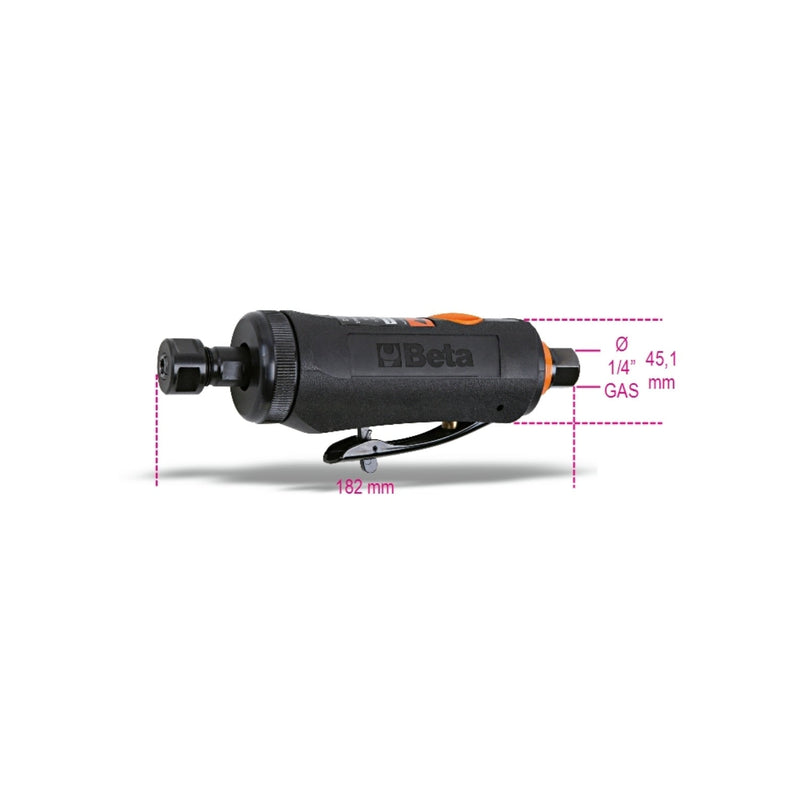 Beta Pneumatic Die Grinder With 3 Mm And 6 Mm Collet Chuck - 1933I - WEB-019330005 - Beta - Trade Counter Direct