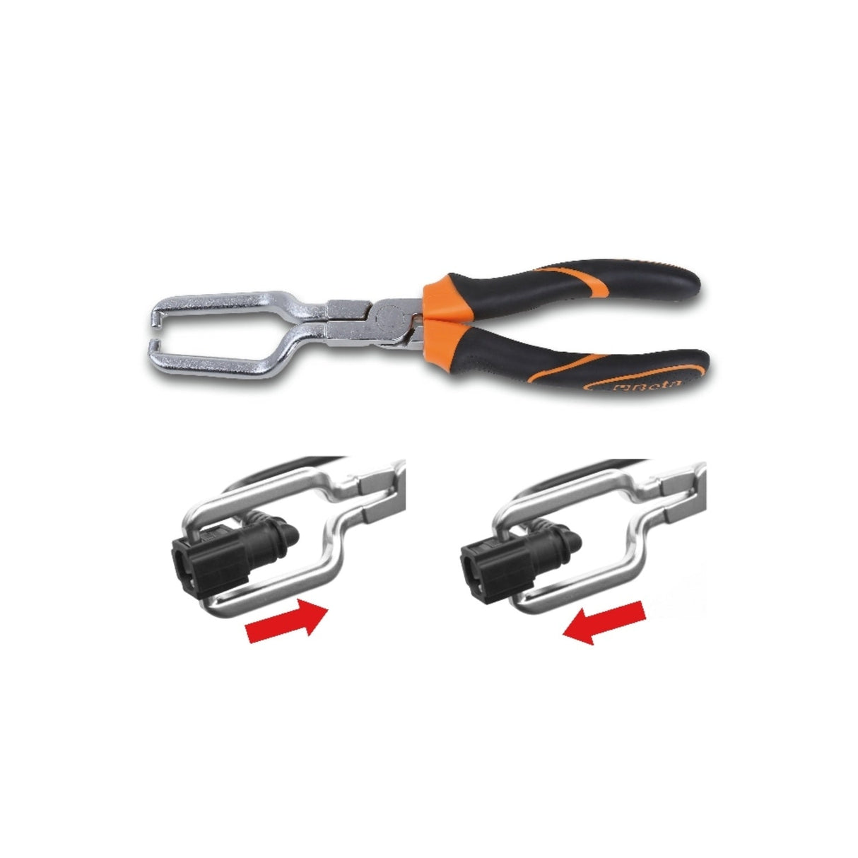 Beta Quick Coupler Pliers For Fuel Pipes - 1482B - WEB-014820021 - Beta - Trade Counter Direct