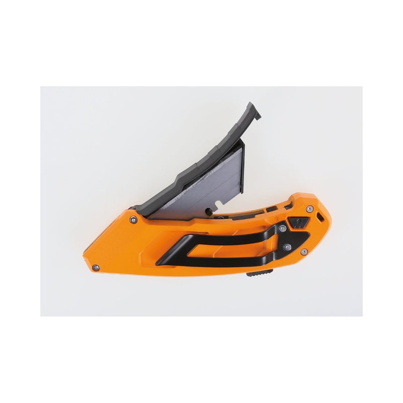 Beta Retractable Utility Knife With Trapezoidal Blade And 5 Blades - 1772R - WEB-017720006 - Beta - Trade Counter Direct